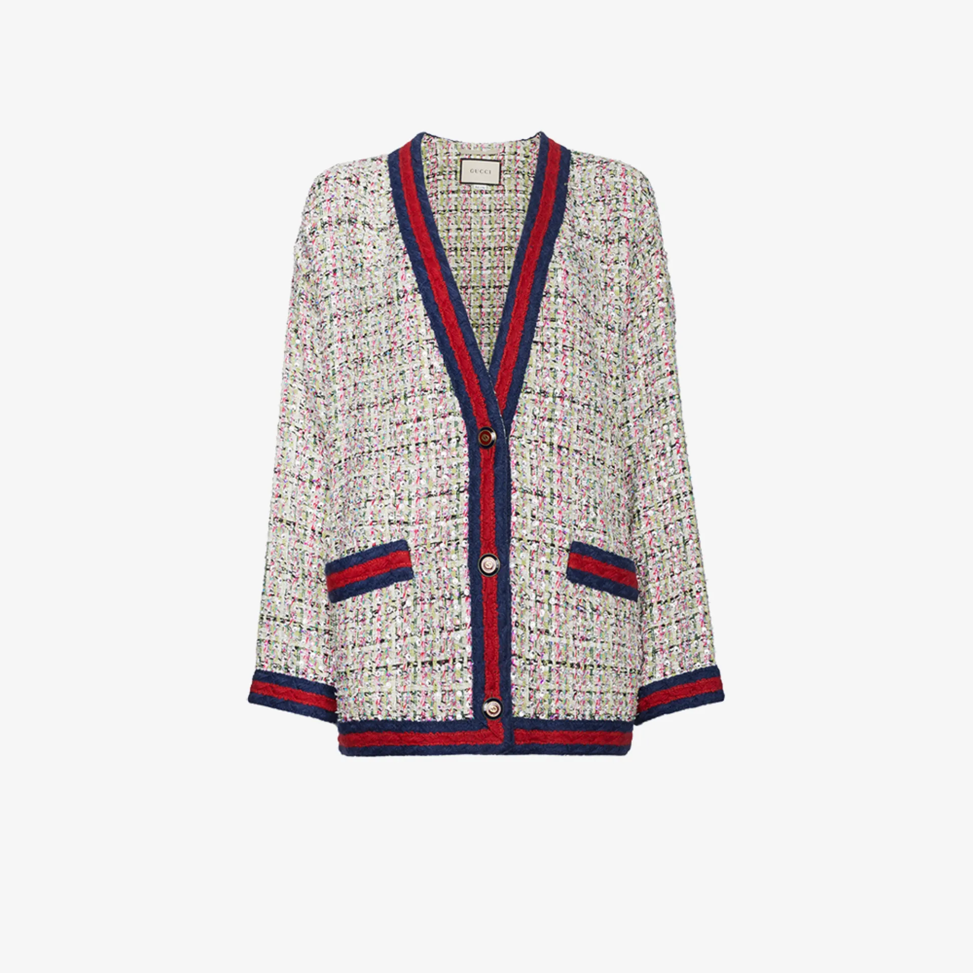 gucci rhinestone sweater