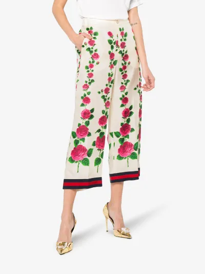 gucci rose pants