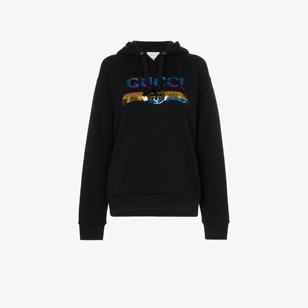 gucci sequin hoodie