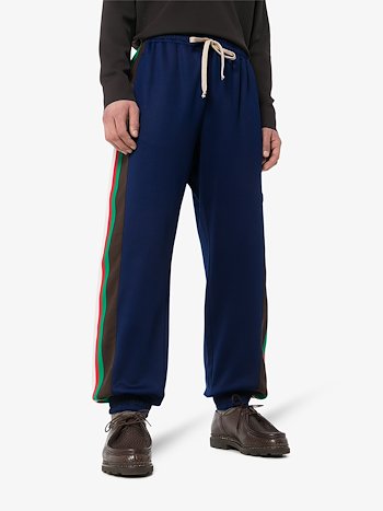 gucci brown sweatpants