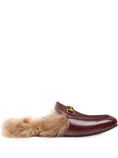 Slippers Pricetown con pelliccia | Gucci | Eraldo.com
