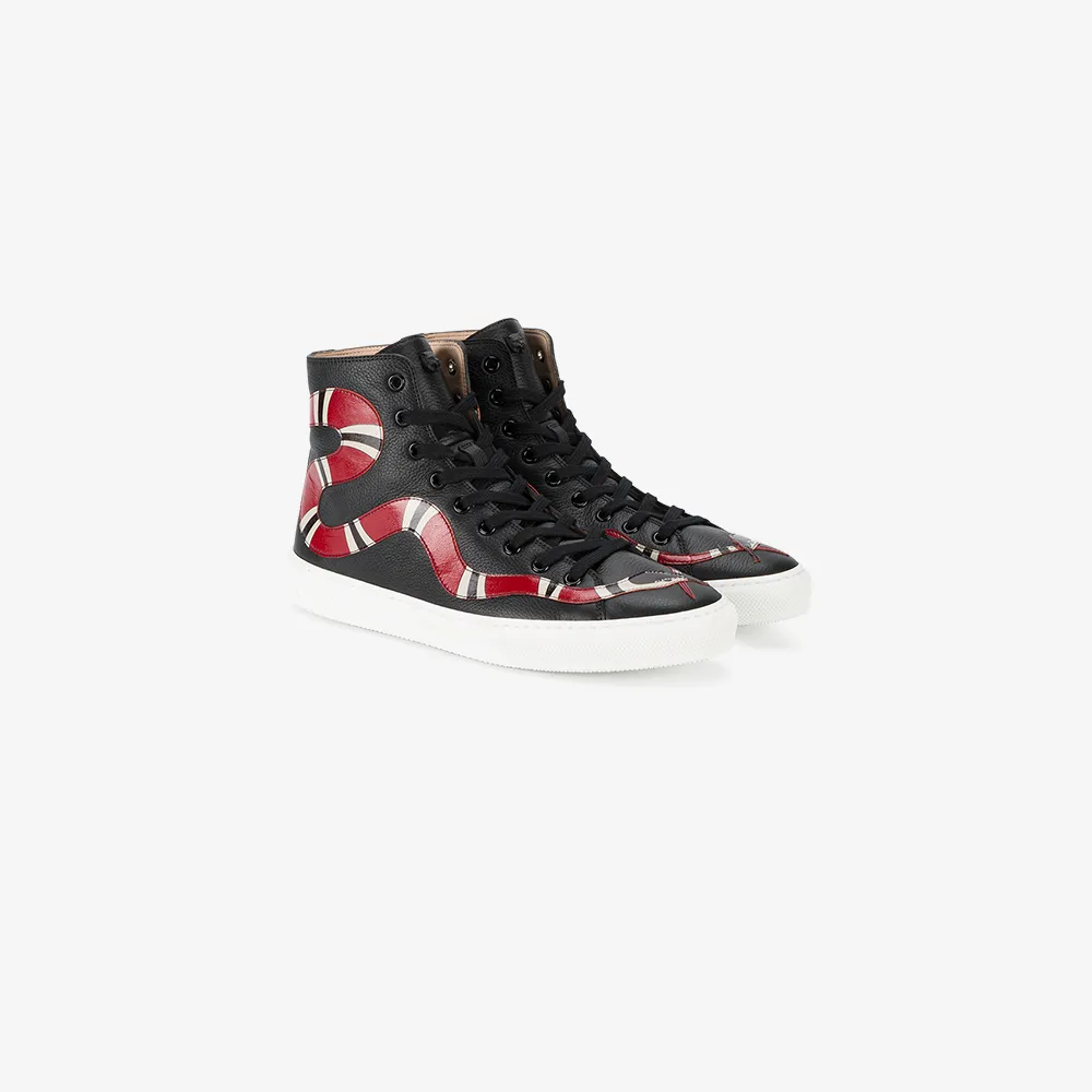 gucci snake shoes high tops
