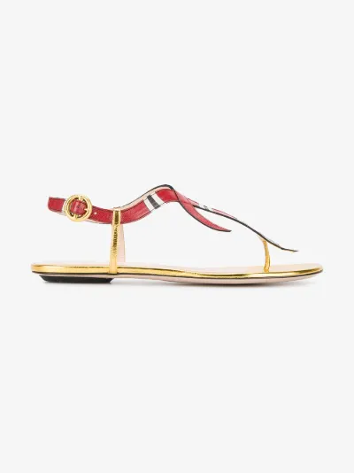 gucci sandals snake