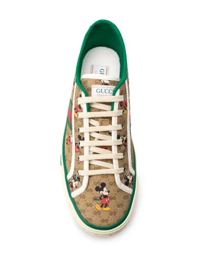 Gucci Tennis 1977 low-top sneakers Disney x Gucci, Beige - The Corner