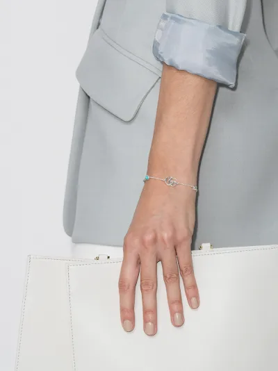 gucci double g flower bracelet