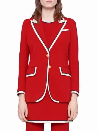 gucci stretch viscose jacket