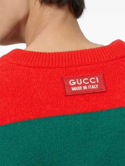 Gucci v neck on sale jumper