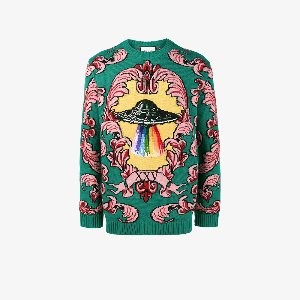 gucci spaceship sweater