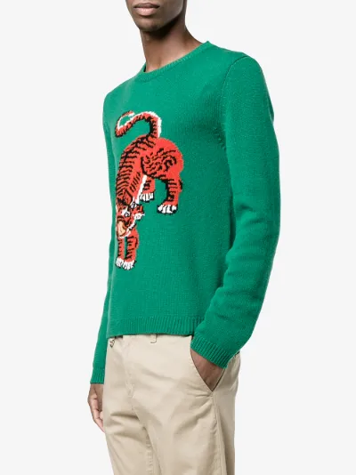 gucci tiger jumper