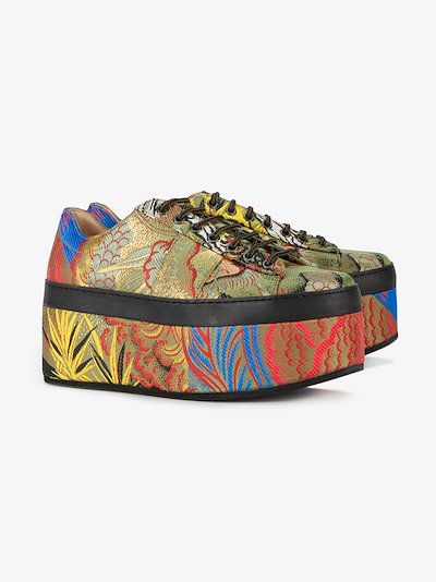 gucci jacquard sneakers