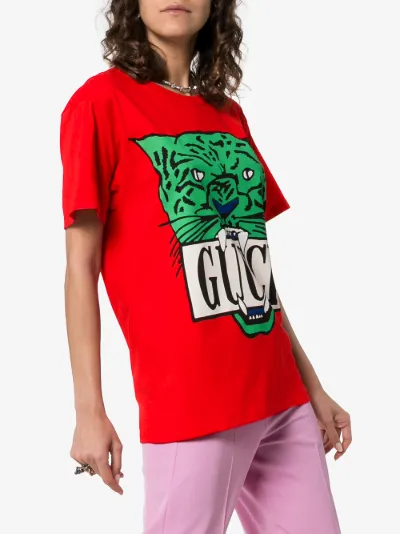 gucci t shirt tiger print