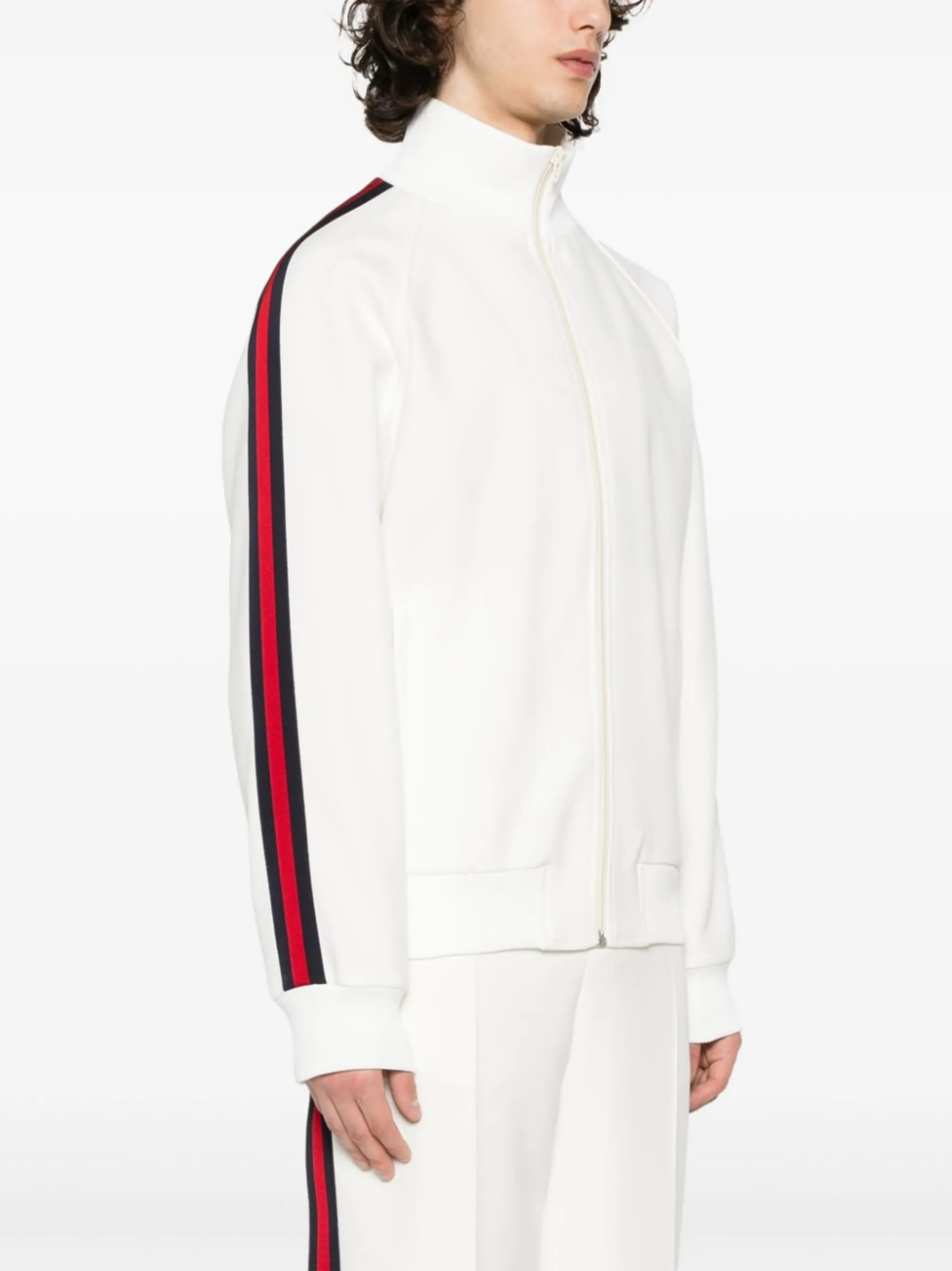 Gucci Web Stripe-trim track jacket | Eraldo.com US Gucci Web Stripe-trim track jacket | Eraldo.com US