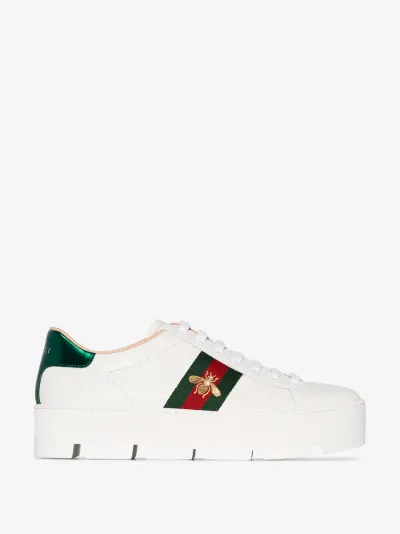 platform gucci trainers
