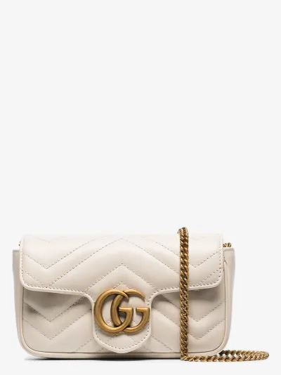 gucci white mini bag