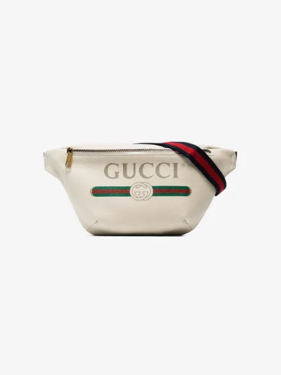 white gucci fanny pack