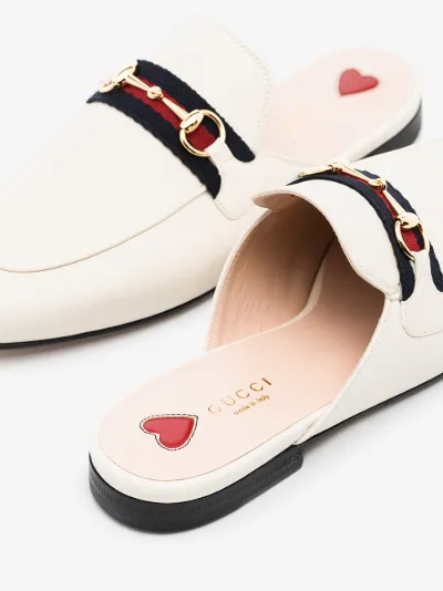 gucci leather mules