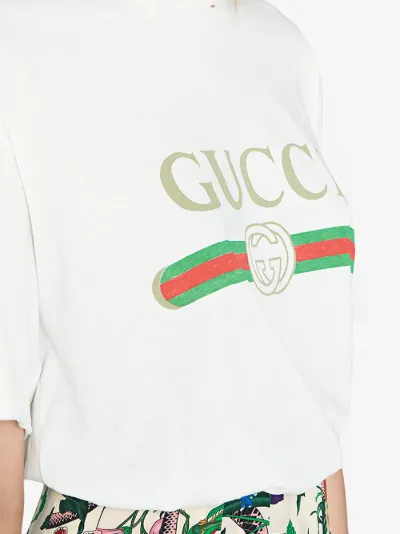 gucci t shirt vintage logo