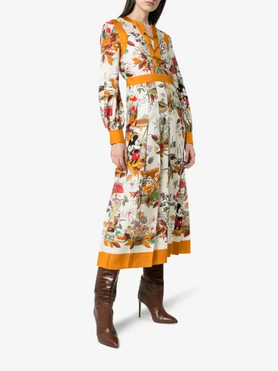 gucci midi dress