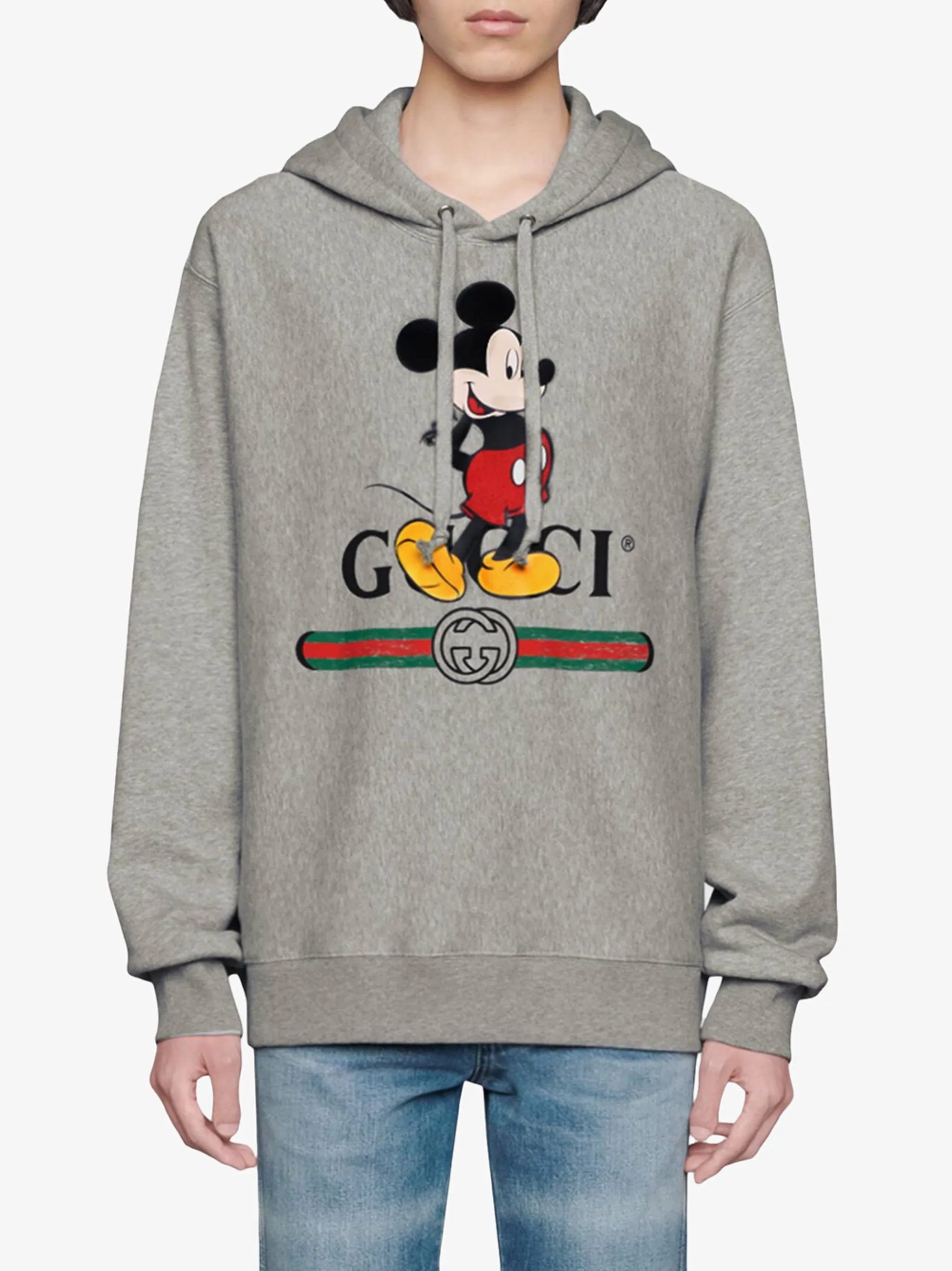 Gucci x Disney Mickey Mouse logo hoodie Eraldo TD