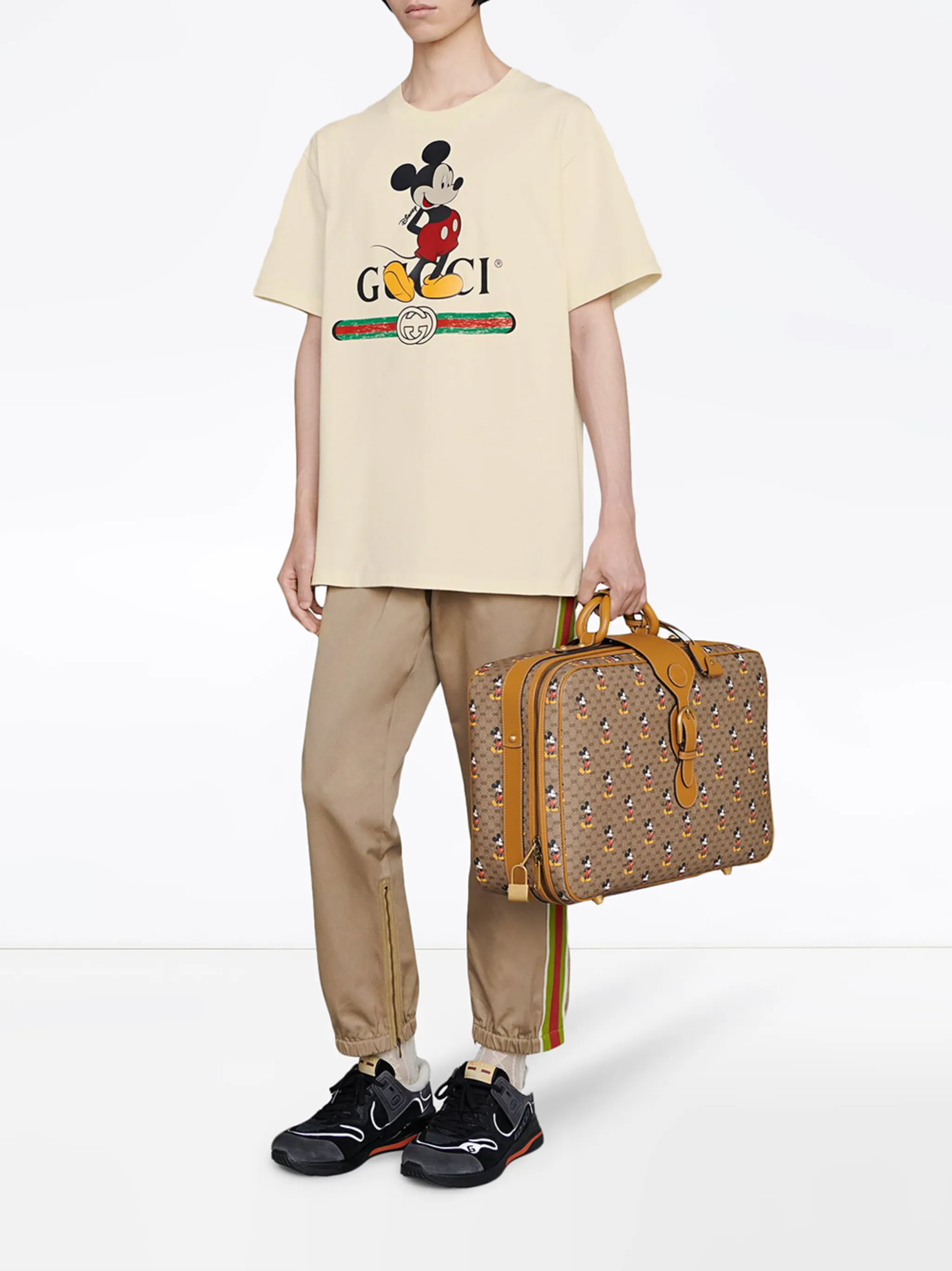 Gucci x Disney oversized logo-print T-shirt | Eraldo.com LV