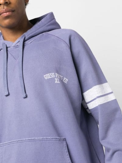 Guess outlet striped hoodie