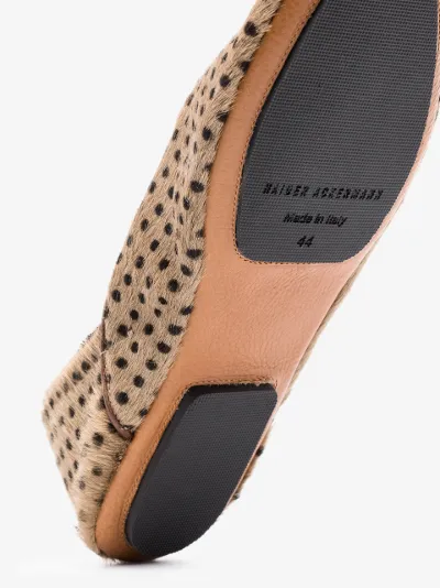 brown flat pumps