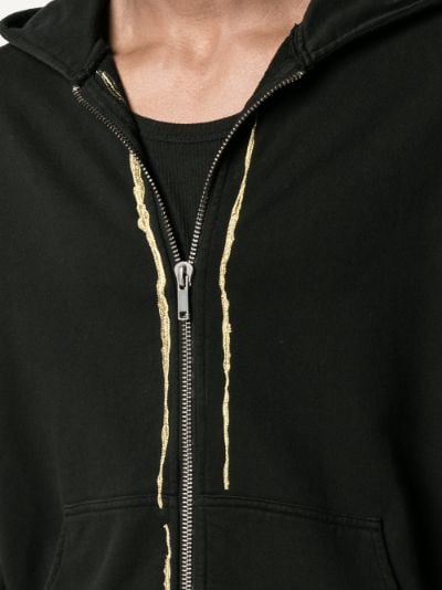 haider ackermann zip up hoodie