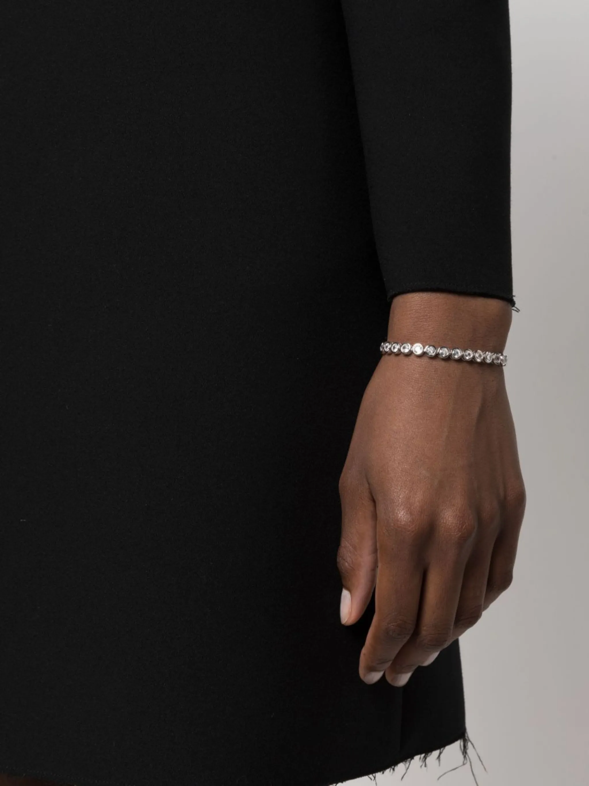 Tennis crystalembellished bracelet Hatton Labs