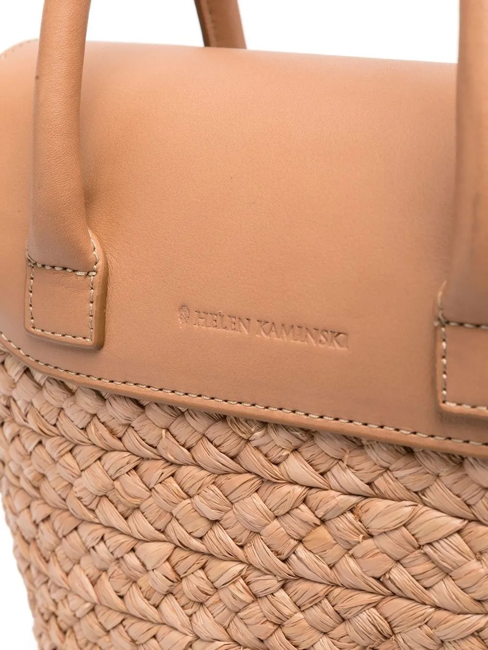 raffiawoven tote bag Helen Kaminski