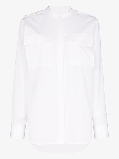 helmut lang brown shirt