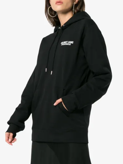 drawstring logo hoodie展示图