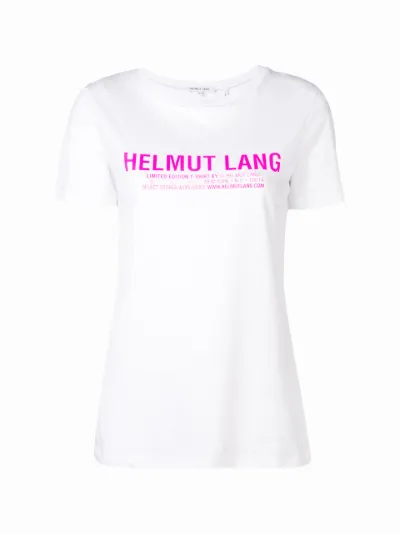 helmut lang pink t shirt