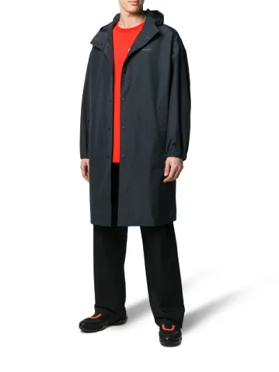 Helmut Lang loose fit raincoat Eraldo HR