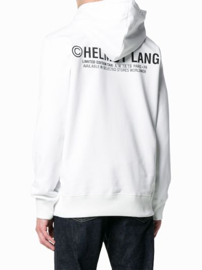 Helmut lang discount white taxi hoodie