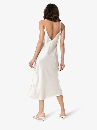 helmut lang slip dress