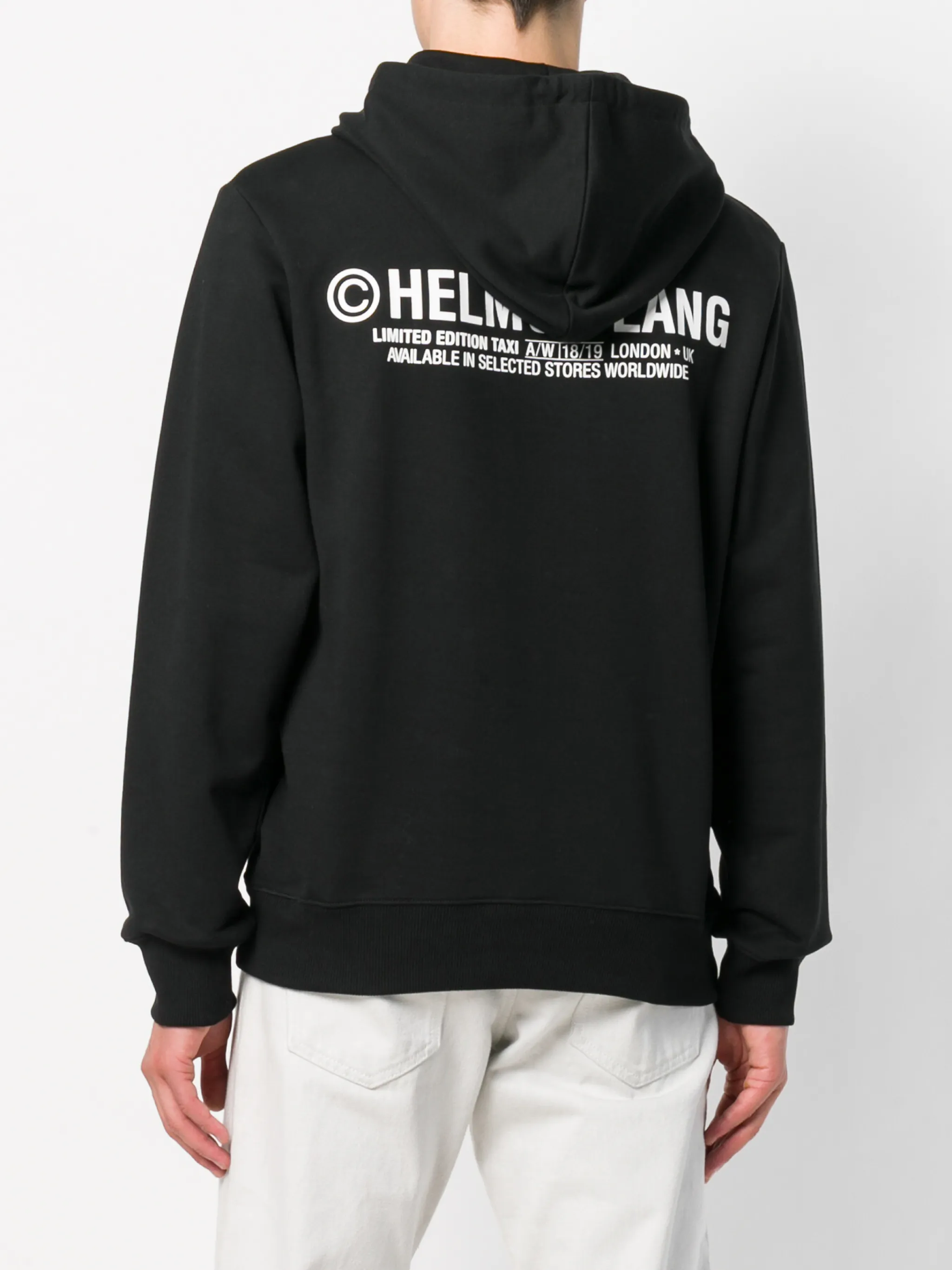 Helmut lang taxi hoodie black on sale