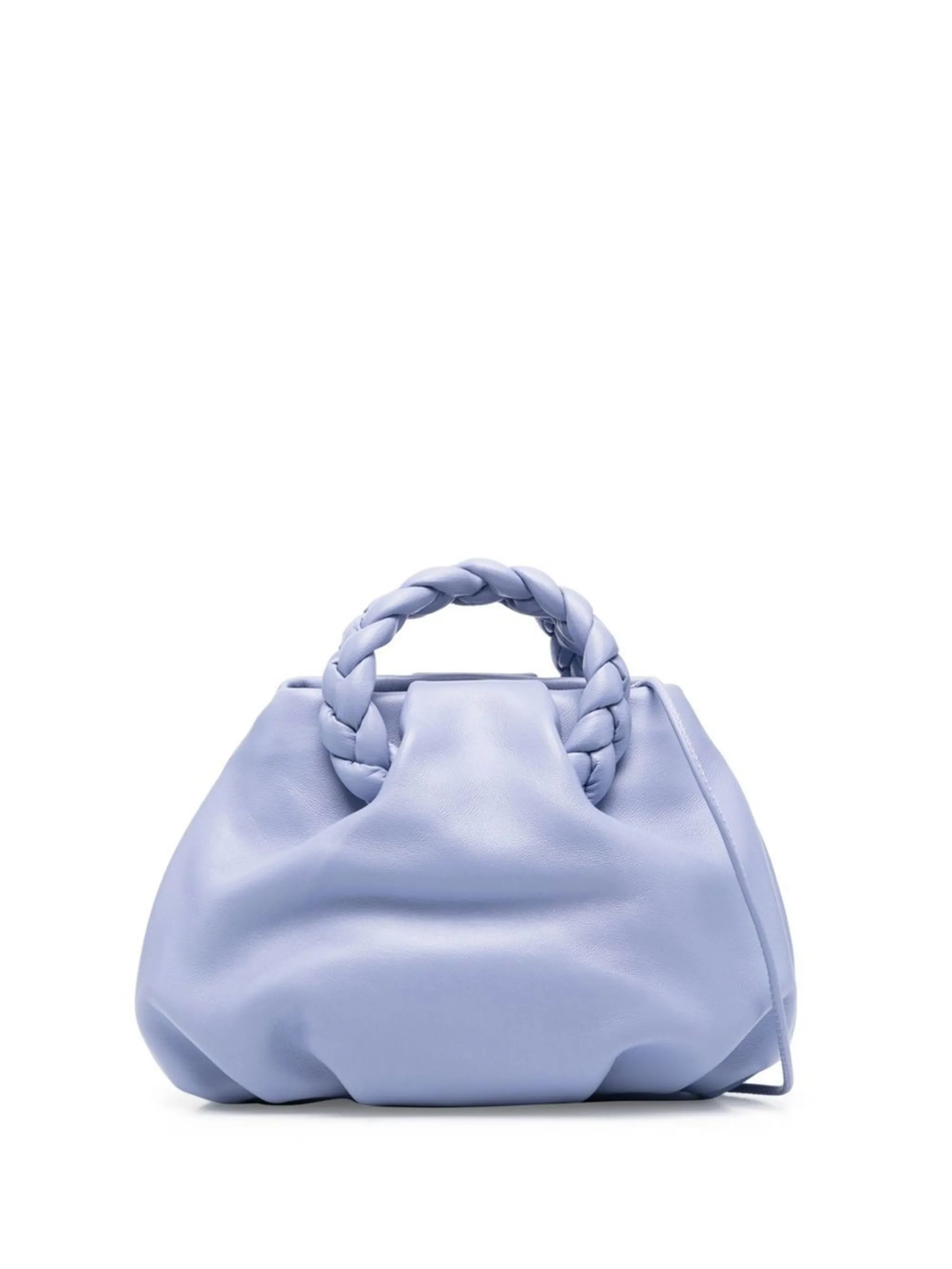 Bombon plaited leather crossbody bag Hereu