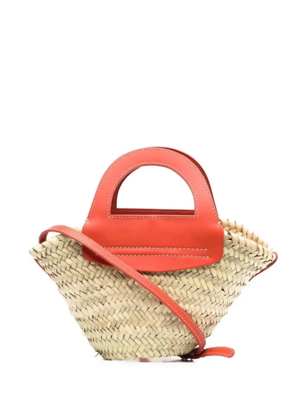 small straw tote bag Hereu
