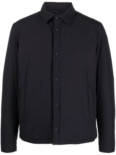 Herno Monogram Jacquard Shirt Jacket