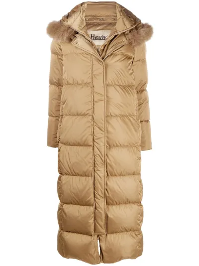 herno hooded down coat