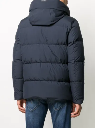 herno hooded padded jacket