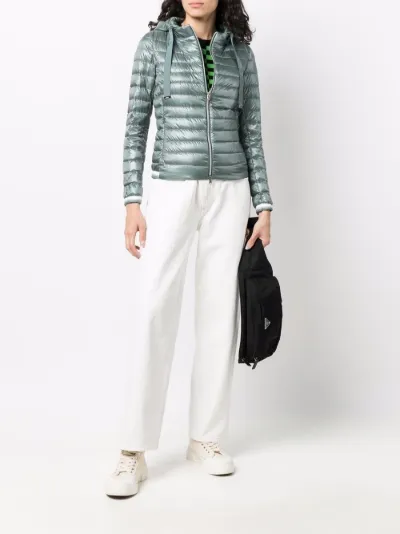 herno hooded padded jacket