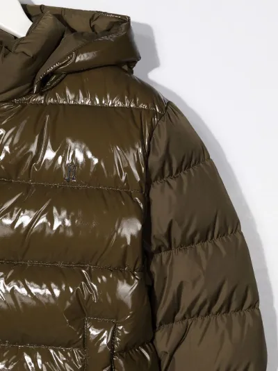 herno hooded padded jacket