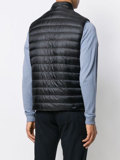 herno padded gilet