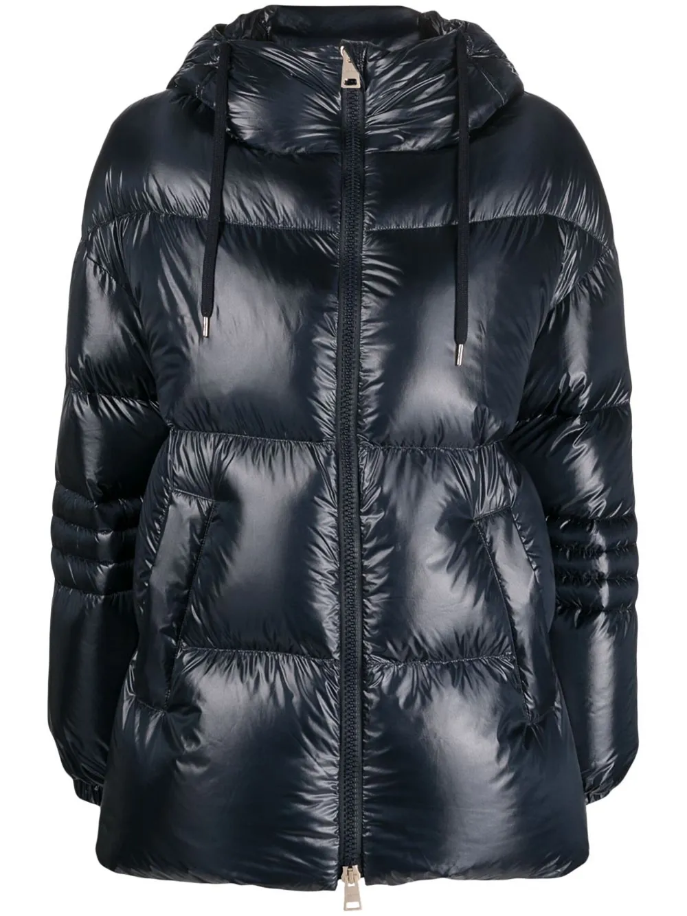 herno hooded padded jacket