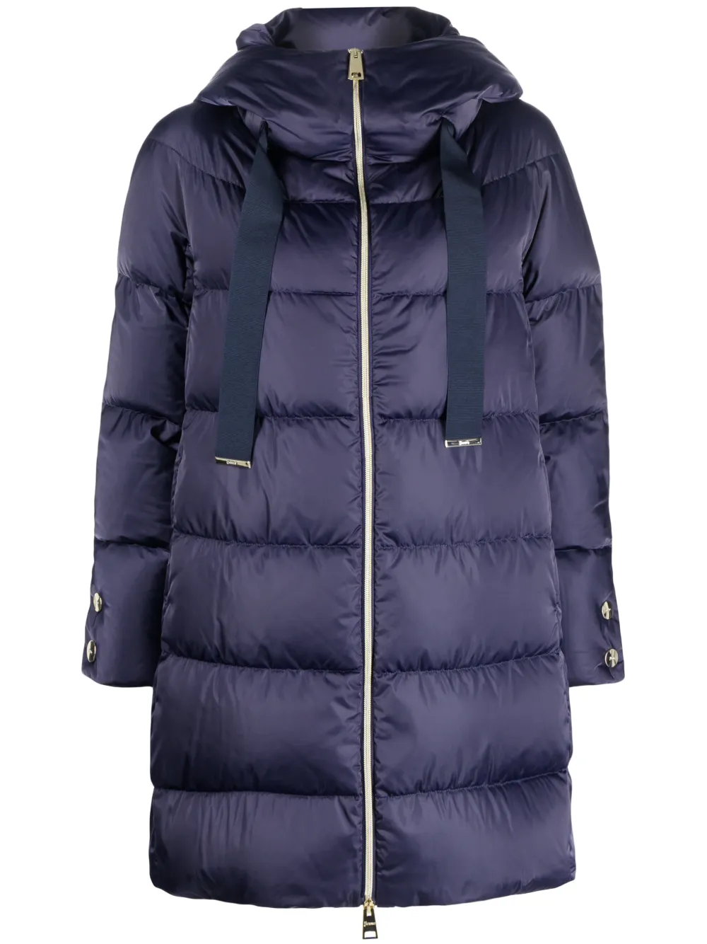 herno hooded padded jacket