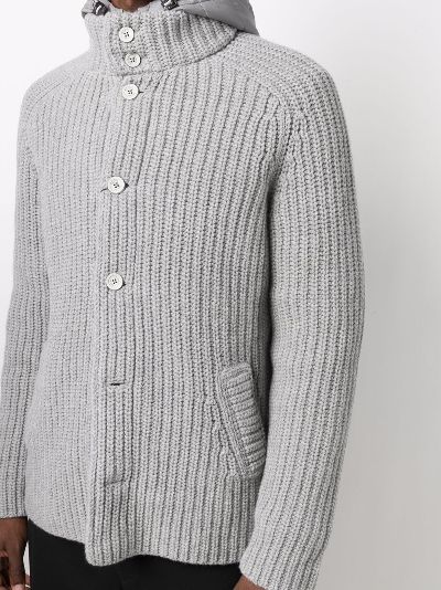 herno hooded cardigan