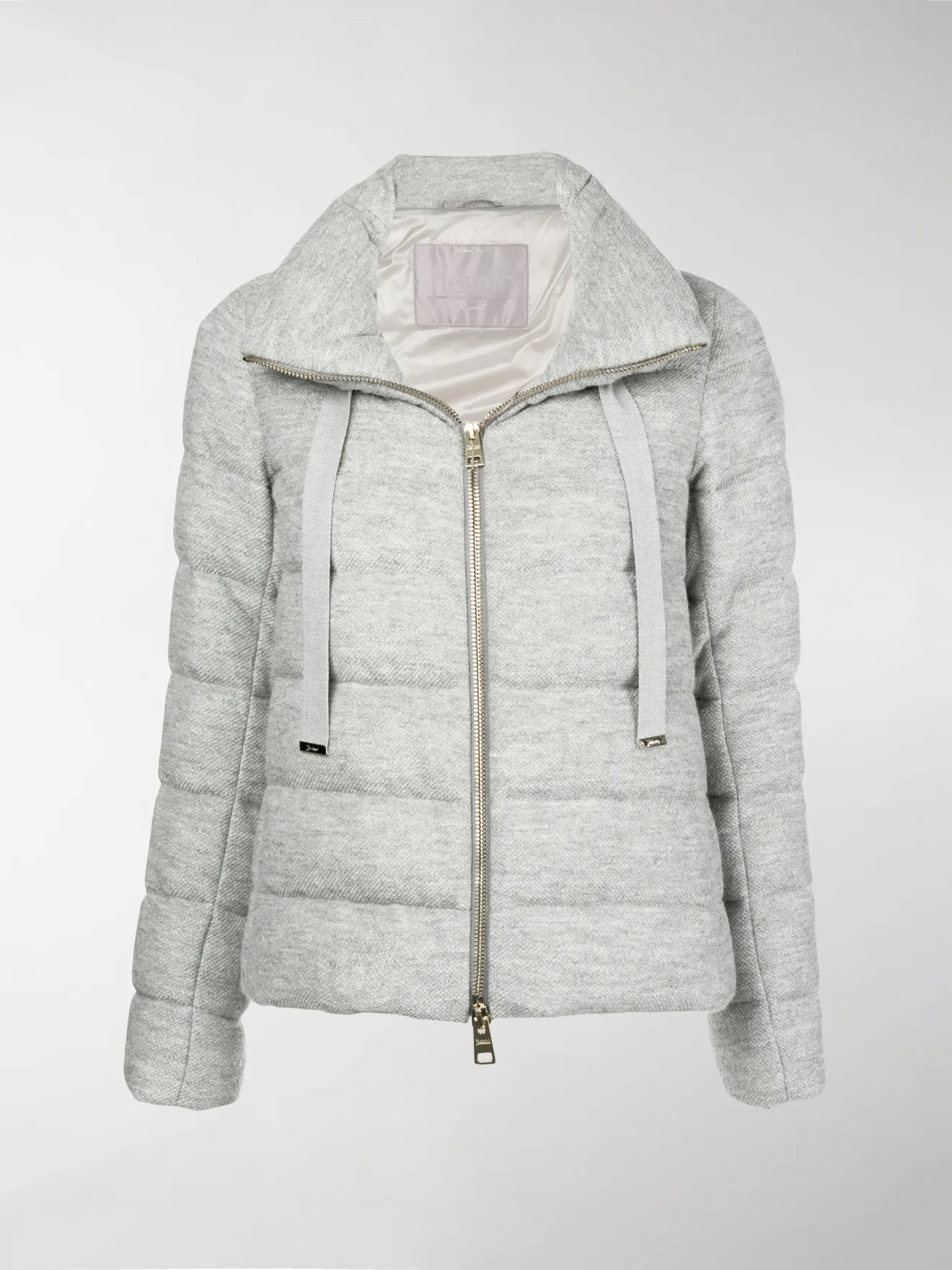 herno zipped padded jacket