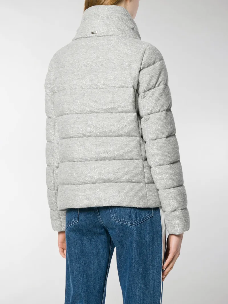 herno glow wool puffer coat