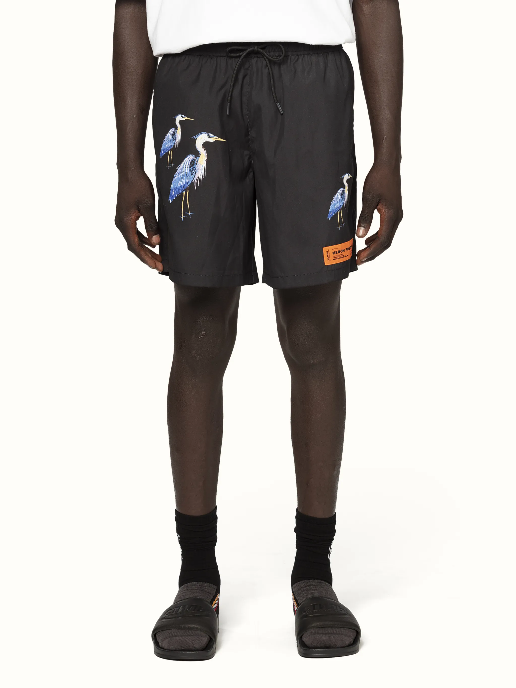 BLACK SWIMSHORTS